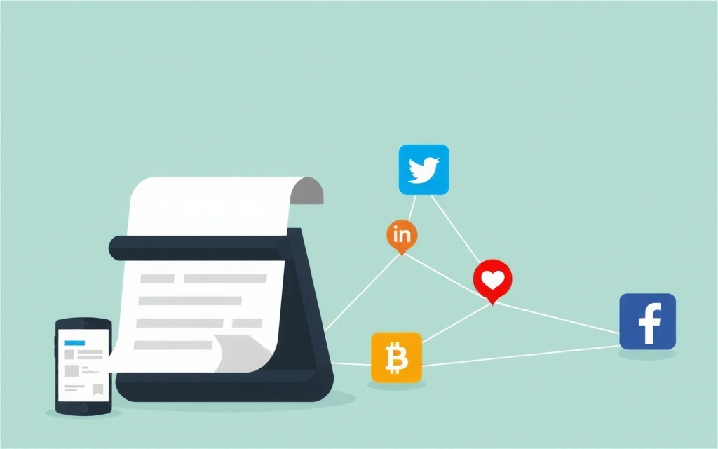 Content marketing strategy with blog posts and link building