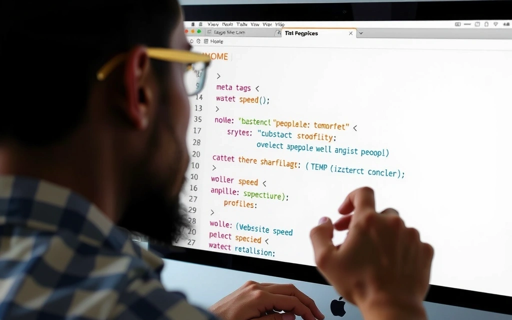 Website code optimization and technical SEO adjustments